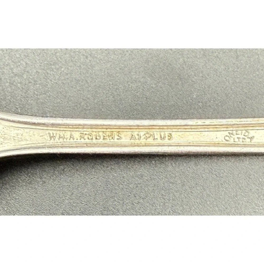 VTG Oneida WM. A. Rogers Croydon Mary Lee Silverplate Dinner Fork 1932 Set Of 6